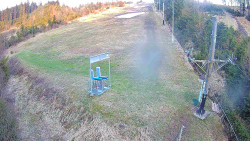 Kamera u nástupu na vlek svah A