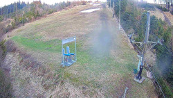 Kamera u nástupu na vlek svah A