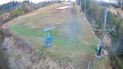 Kamera u nástupu na vlek svah A