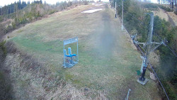 Kamera u nástupu na vlek svah A