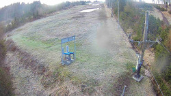 Kamera u nástupu na vlek svah A