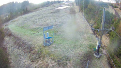 Kamera u nástupu na vlek svah A