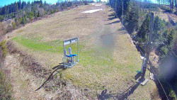 Kamera u nástupu na vlek svah A