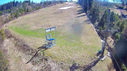 Kamera u nástupu na vlek svah A