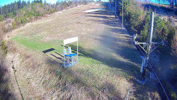 Kamera u nástupu na vlek svah A