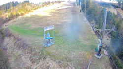 Kamera u nástupu na vlek svah A