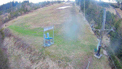 Kamera u nástupu na vlek svah A