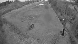 Kamera u nástupu na vlek svah A