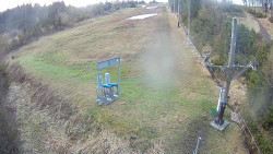 Kamera u nástupu na vlek svah A