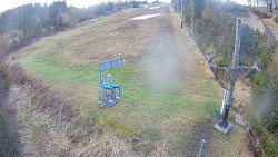 Kamera u nástupu na vlek svah A