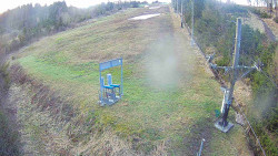 Kamera u nástupu na vlek svah A