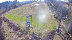 Kamera u nástupu na vlek svah A