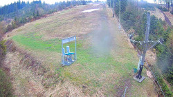 Kamera u nástupu na vlek svah A