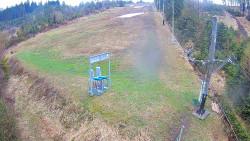 Kamera u nástupu na vlek svah A