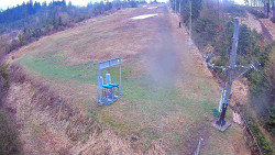 Kamera u nástupu na vlek svah A