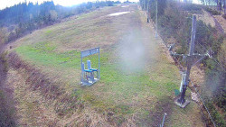 Kamera u nástupu na vlek svah A