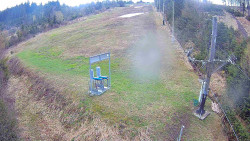 Kamera u nástupu na vlek svah A