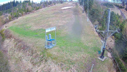 Kamera u nástupu na vlek svah A