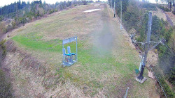 Kamera u nástupu na vlek svah A