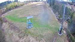 Kamera u nástupu na vlek svah A