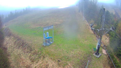 Kamera u nástupu na vlek svah A