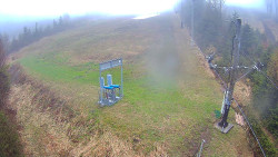 Kamera u nástupu na vlek svah A