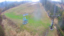 Kamera u nástupu na vlek svah A