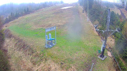 Kamera u nástupu na vlek svah A