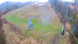 Kamera u nástupu na vlek svah A