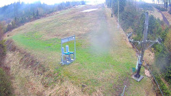 Kamera u nástupu na vlek svah A