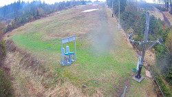 Kamera u nástupu na vlek svah A