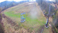 Kamera u nástupu na vlek svah A