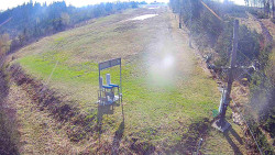 Kamera u nástupu na vlek svah A