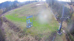 Kamera u nástupu na vlek svah A