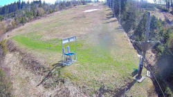 Kamera u nástupu na vlek svah A