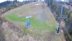 Kamera u nástupu na vlek svah A