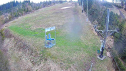 Kamera u nástupu na vlek svah A