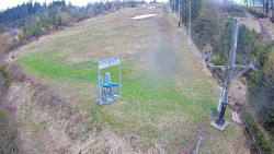 Kamera u nástupu na vlek svah A