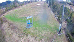 Kamera u nástupu na vlek svah A