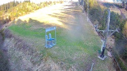 Kamera u nástupu na vlek svah A