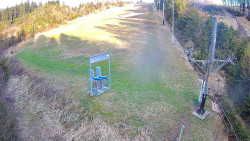 Kamera u nástupu na vlek svah A