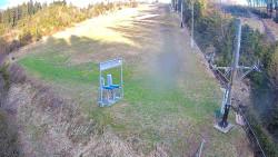 Kamera u nástupu na vlek svah A