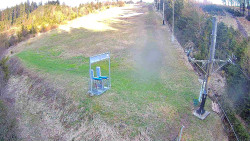 Kamera u nástupu na vlek svah A