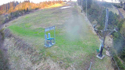 Kamera u nástupu na vlek svah A