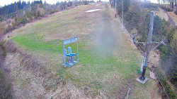 Kamera u nástupu na vlek svah A