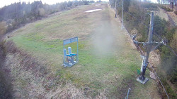 Kamera u nástupu na vlek svah A