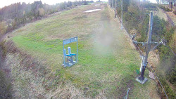 Kamera u nástupu na vlek svah A