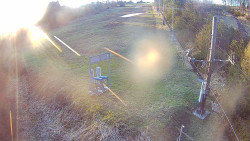 Kamera u nástupu na vlek svah A