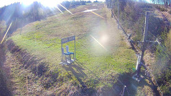 Kamera u nástupu na vlek svah A