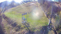 Kamera u nástupu na vlek svah A